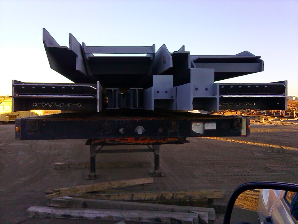 huge i-beams for military hanger